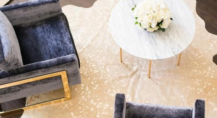okrogla marmorna miza za dnevno sobo z veliko površino