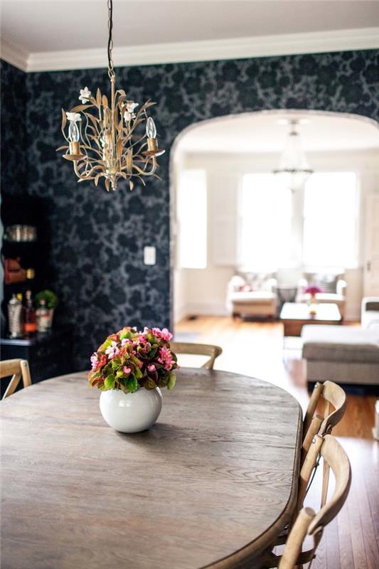 Oturma odanızı ve yemek odanızı dekore edin, bu da oturma odasına dikdörtgen bir oturma odasının nasıl düzenleneceğini verir.