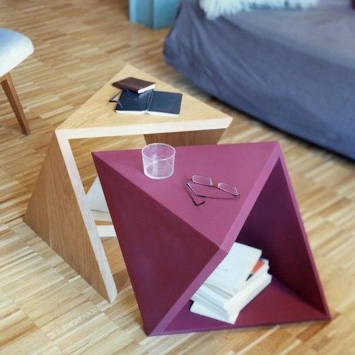 šviesaus medžio lizdus-kavos staliukus-spalvingus-dizaino-stalo-parketo grindis