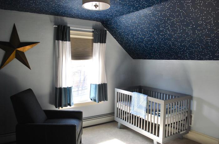 bebek yatağı için beyaz halı ilham kreş yatak odası tavan gece yıldızı ev renkli gün ışığı ve neşeli dekor için yapay led