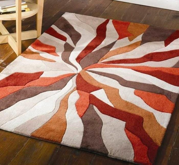 Šiuolaikiniai kilimai-įvairių spalvų kilimėliai