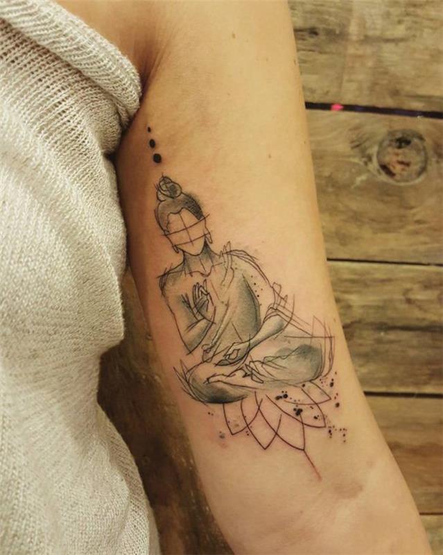 Budos tatuiruotės reikšmė ant rankos