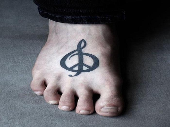 reiškia treble clef taika taika ant kojos