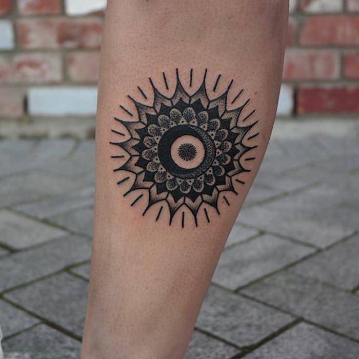 mandala dövme anlamı güneş noktaları nokta işi