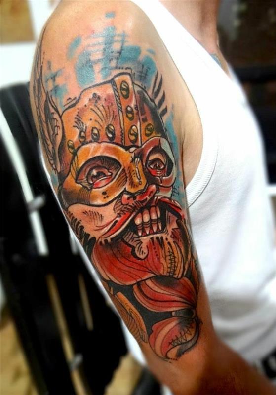 Originali idėja tatuiruotės vikingai reiškia simbolį