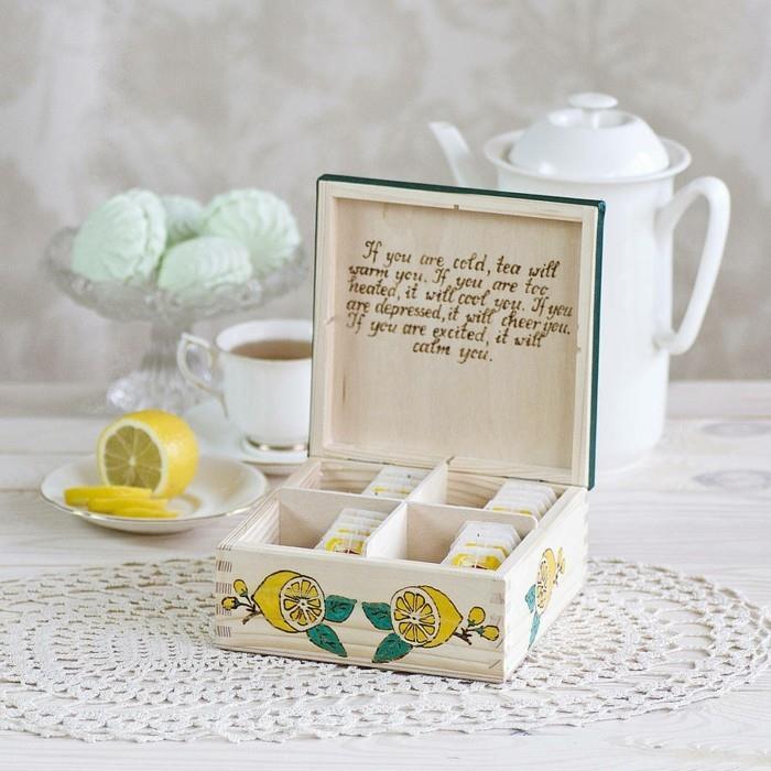 arbatos dėžutė-laisva arbata-tekinimo staklės-kusmi-arbata-dovanų dėžutė-personalizuotas-limonas