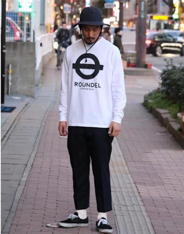 „Roundel London“ balti marškinėliai metro logotipo stiliaus anglų prekės ženklai
