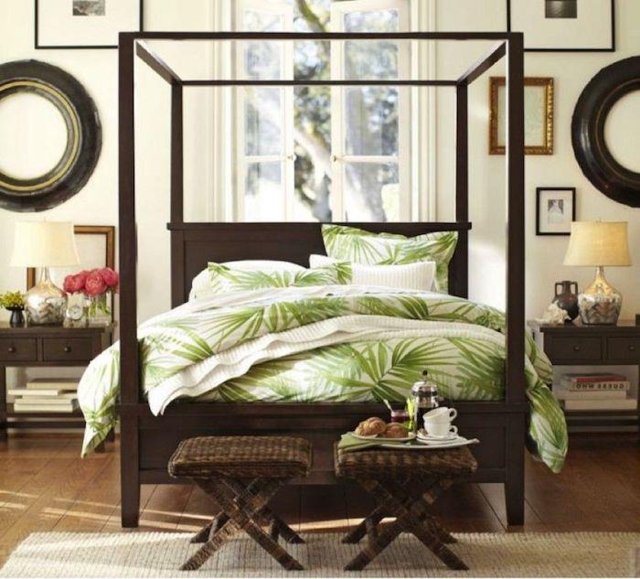 Suaugusiųjų miegamojo spalvos dažai miegamojo moderniam kolonijinio stiliaus dekorui