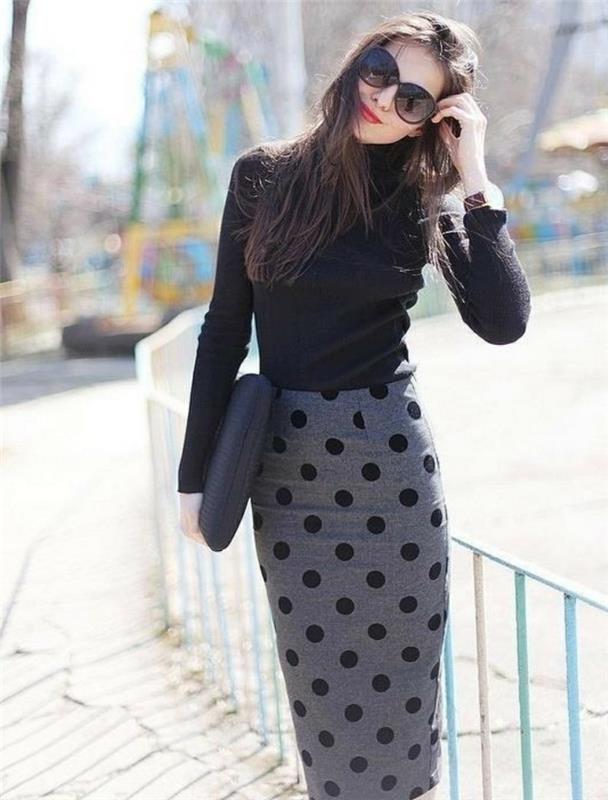 verslo-apranga-moteris-vizija-atsitiktinis-elegantiškas-juodos ir pilkos spalvos akiniai nuo saulės