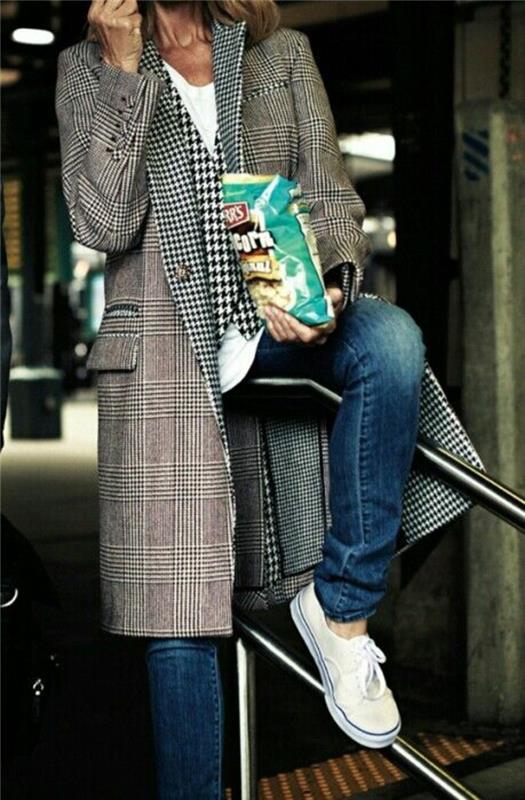siva-fant-plašč-casual-outfit