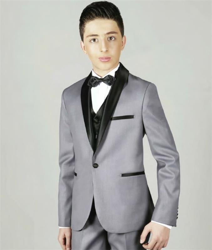 „express-boy-vestuvių“ apranga su kontrastingais atlapais pakeitė dydį