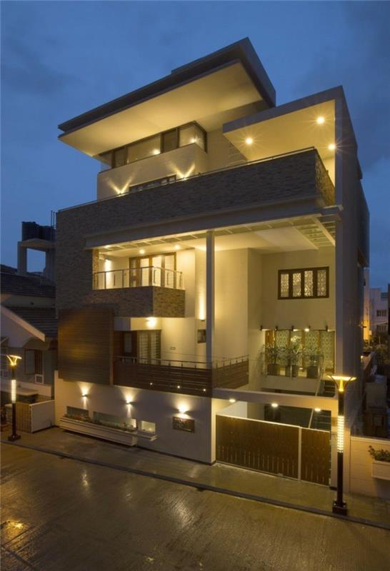 düz çatılı-aydınlık-ev-iç-modern-ev