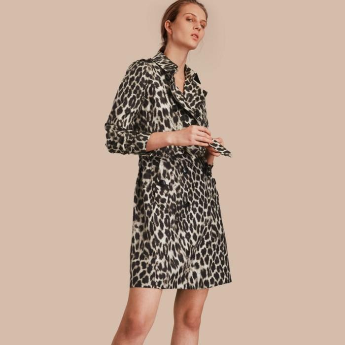 Burberry-mini-animal-print-trench-coat