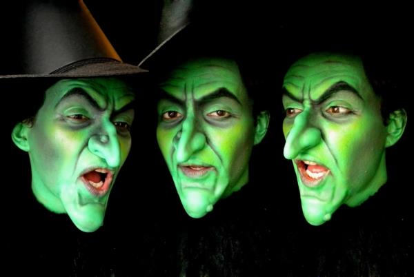 tri zelene čarovnice