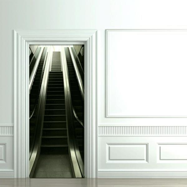 modern-kapı için trompe-l'oeil