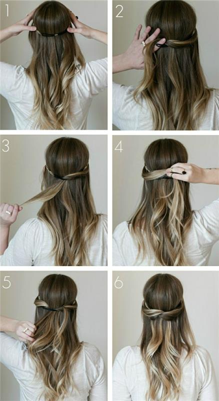 šukuosenos pamoka-vidutinio ilgio plaukų kirpimo-ilgų plaukų moteris-pakeistas dydis