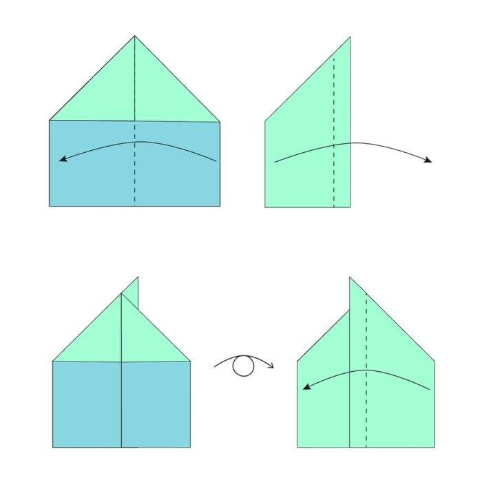 kaip padaryti popierinį lėktuvą, skrendantį keliais paprastais lankstymo žingsniais, lengva origami veikla vaikams