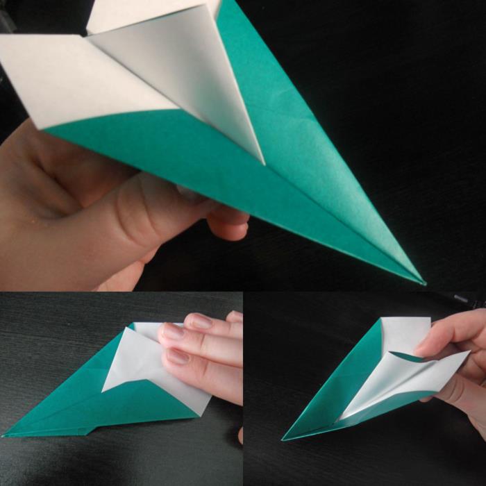 pamoka, kaip pagaminti popierinį lėktuvą, kuris labai gerai skraidina dideliais atstumais, originalus lėktuvo modelis, apjungiantis keletą tradicinių dizainų