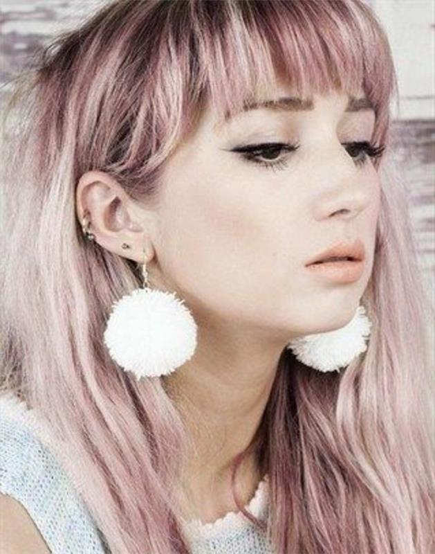 Kendin Yap-küpe-küpe-modeli-beyaz-püskül-küpe-kendin-yap