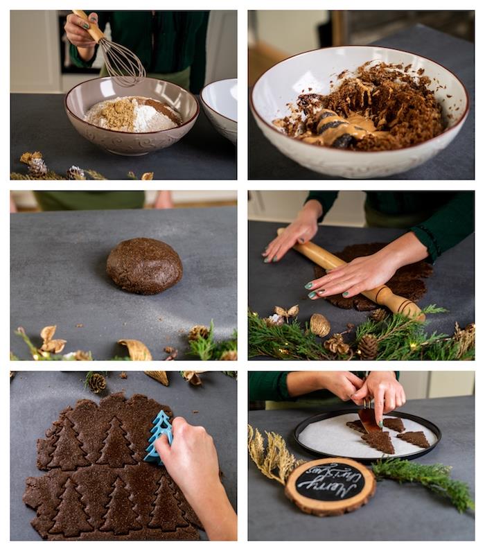 ev yapımı glutensiz kurabiye, zencefilli ve pekmezli Noel kurabiyesi tarifi