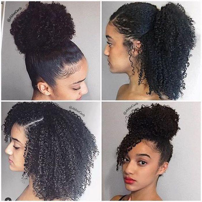 Afriška updo pričeska pletenica model afro pletenica pričeska