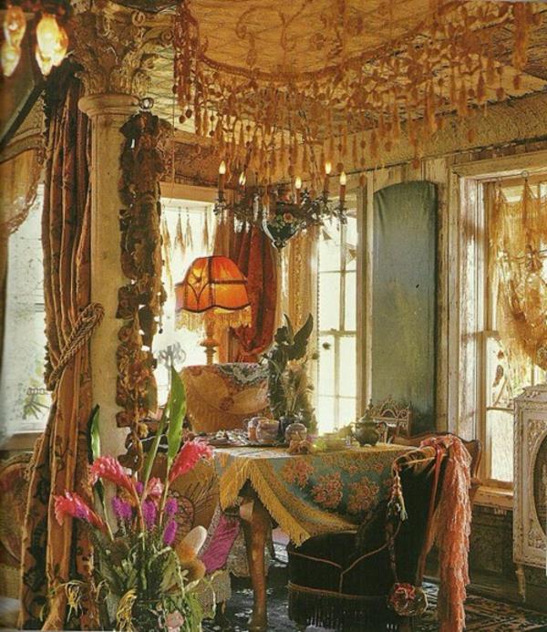 dnevna soba v ciganskem slogu