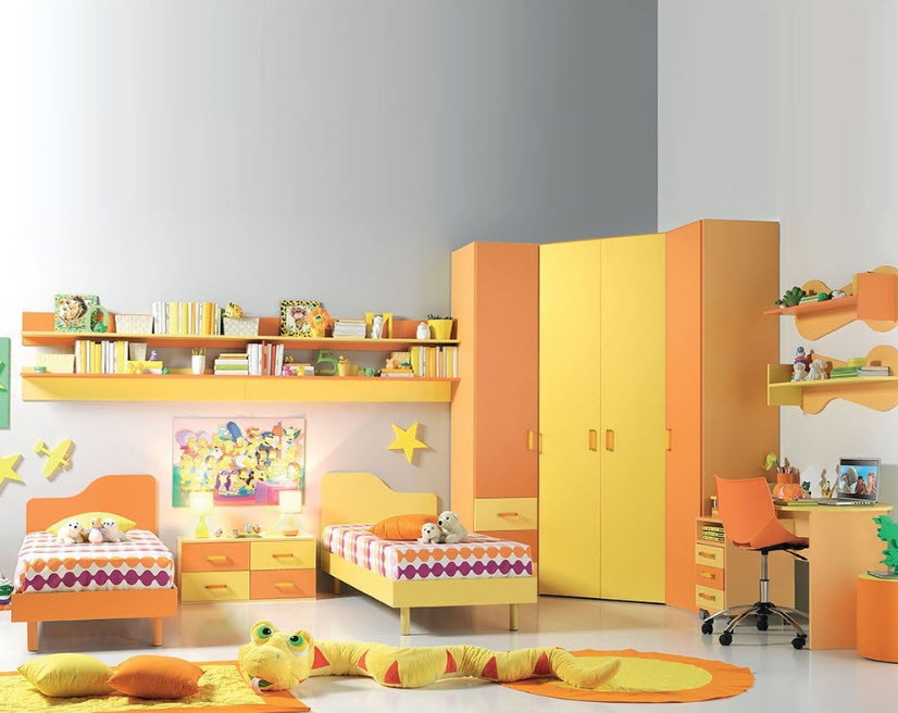 Tavolozza di colori caldi