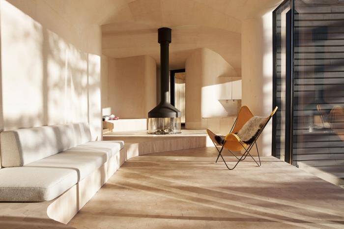 a-centralno-viseči-kamin-modernost-notranjost-preprosta-dnevna soba