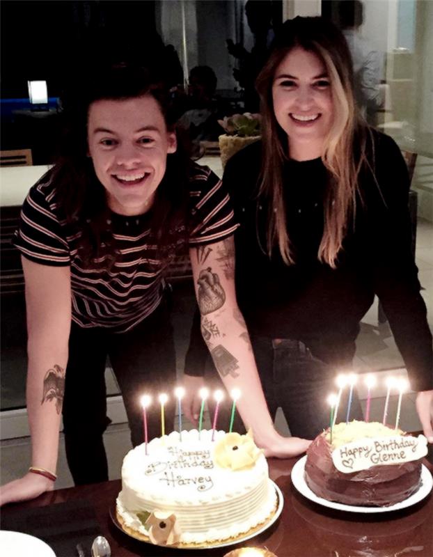 Kul rojstnodnevne torte za moške Harry v eno smer rojstnodnevne torte