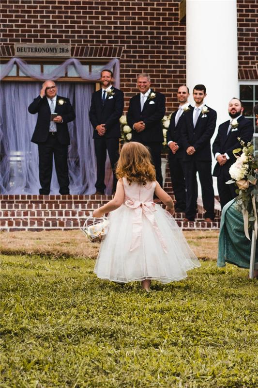 Küçük kız gece elbisesi prenses vaftiz elbisesi küçük kız onur elbisesi kır düğünü
