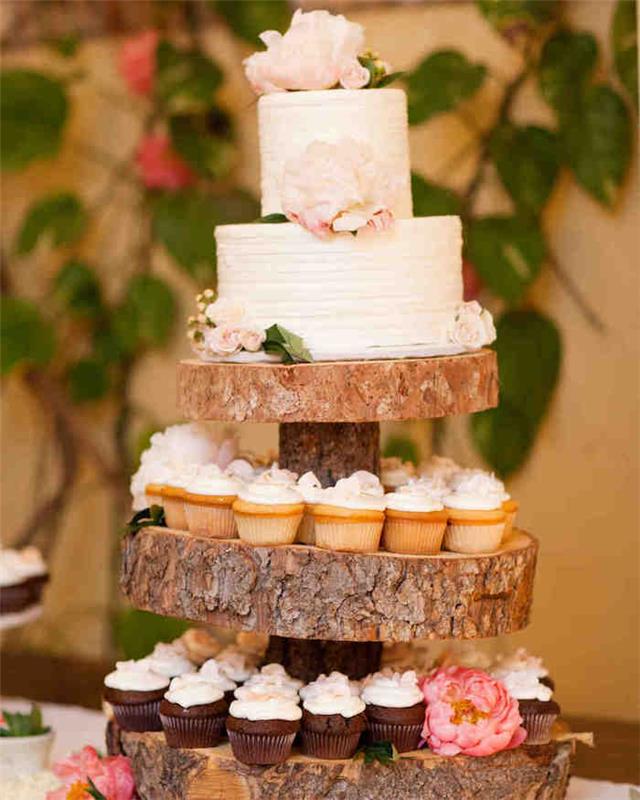 Pasirinkite vestuvinio torto viršų, originalų vestuvinį tortą, gražų vestuvinį tortą, gabalėlių laikiklius su keksiuku