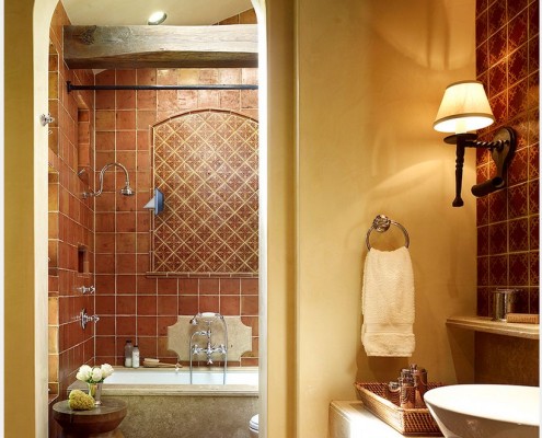 Bagno in terracotta