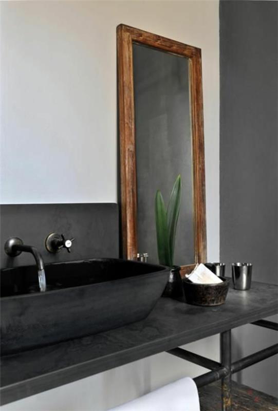 özgün-tasarımlar-siyah-taş-lavabo