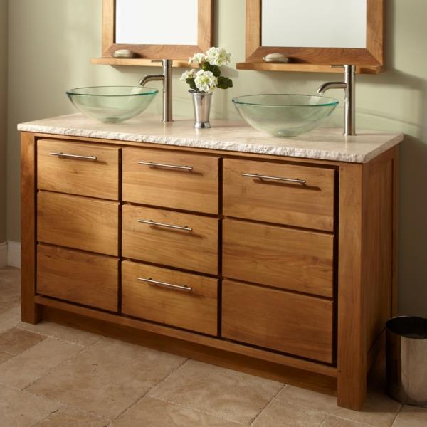 cam-lavabo-ahşap-banyo-mobilya