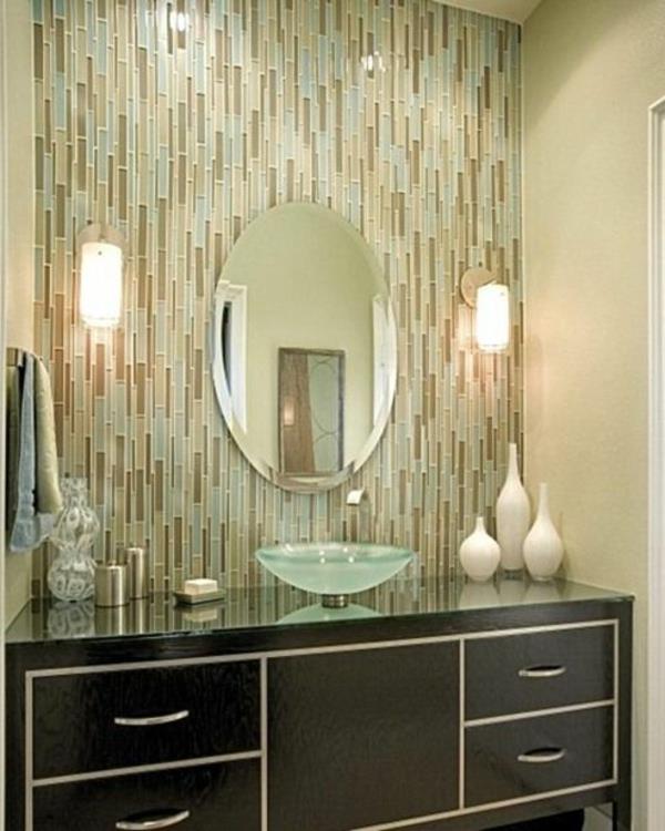 Oval-cam-lavabo-mozaik-banyo için fayans