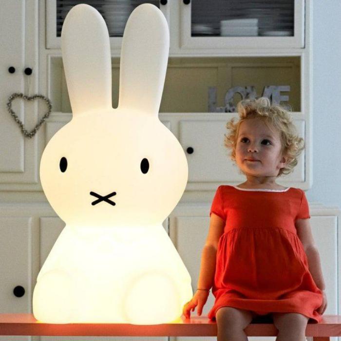 nočna lučka-za-otroka-velikan-zajca-za-otroško sobo