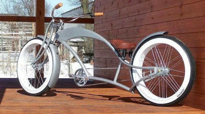 individualus paplūdimio kreiserio „lowride“ dizaino dviratis