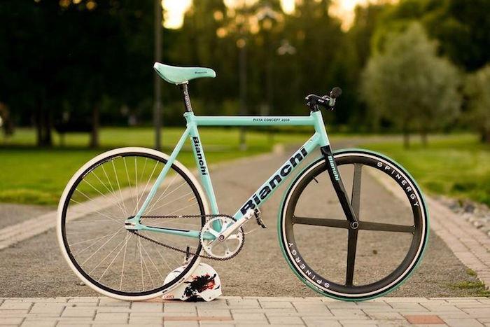 singlespeed kosov fixie trgovina okvir okvir track bianchi fiksne enostopenjske kolesce spinergy palice