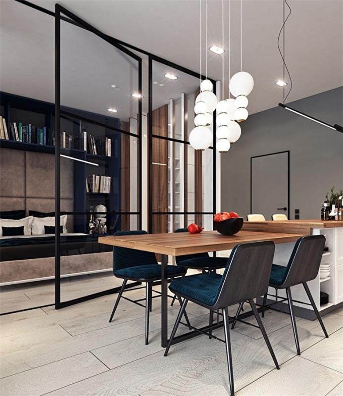 ayrılık mutfak oturma odası, modern ve sürgülü cam çatılı odalar nasıl bölünür