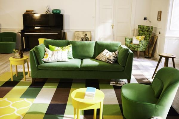 zelena-kavč-moderna-ikea-