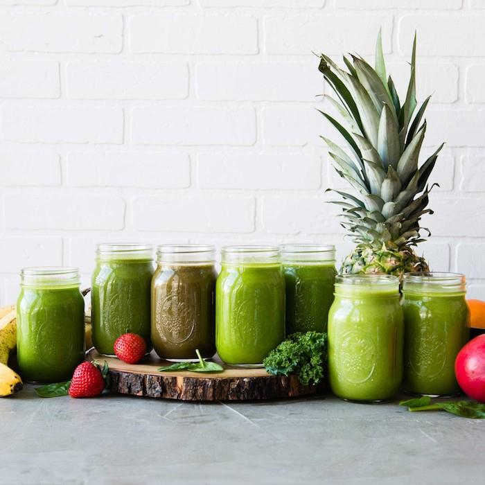 Detox idea kumara limona meta ingver zdrava pijača zeleni smoothie učinkovit dietni napitek