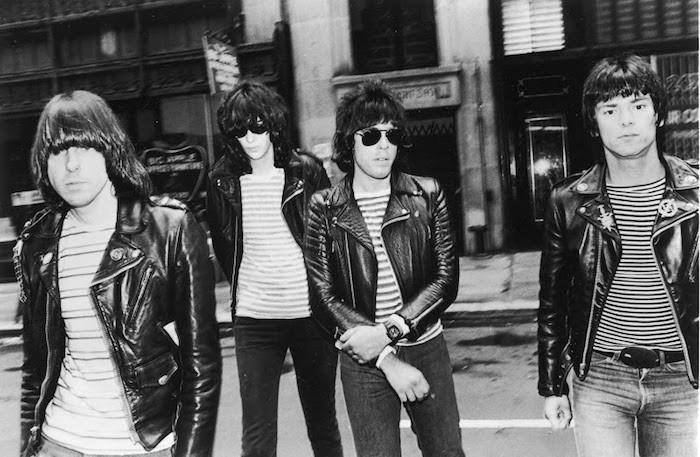 havacı ceketi erkek siyah mükemmel deri ceket eski motorcu rock the ramones