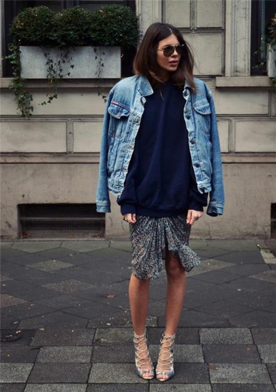 ceket-blazer-kadın-kot-ceket-in-denim-levis-güneş gözlüğü-siyah