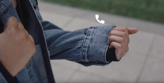 Tehnologija zaslona na dotik Google Jacquard omogoča izvajanje več dejanj v telefonu s pritiskom na gumb na novih jaknah Levi's