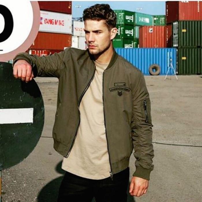 zara-man-jakna-bomber-jakna-schott-down-jakna-aviator-plašč-usnjena jakna