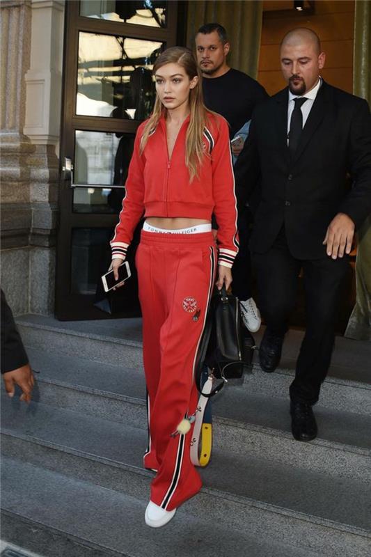 Swag oblačila za ženske swag obleka za najstniški slog športna oblačila ženska rdeča