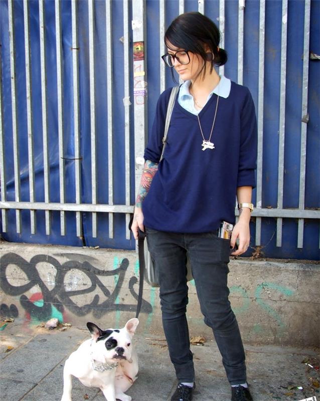 trezna, a trendovska hipsterska modna obleka za dekle