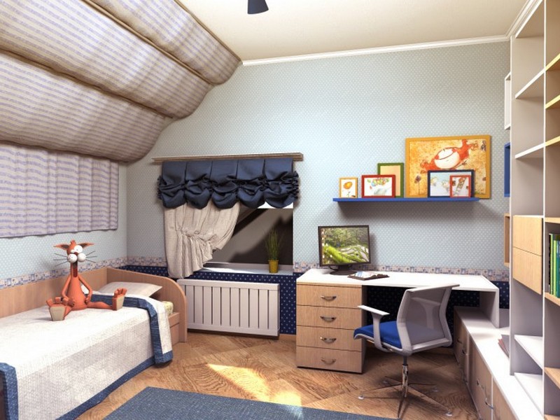 Projeto de quarto infantil para menino