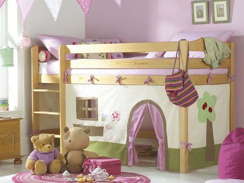 Foto de quartos infantis modernos para meninas