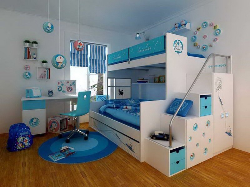 Projeto de um quarto para duas crianças